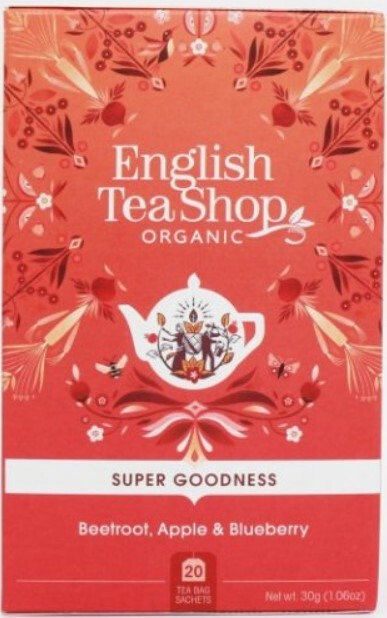 English Tea Shop Červená repa, jablko a čučoriedka BIO 20 vrecúšok