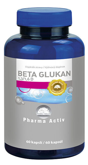 Pharma Activ Beta Glukán 1,3 1,6 D 60 kapsúl