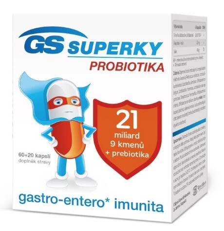 GreenSwan GS Superky probiotiká 60   20 kapslí