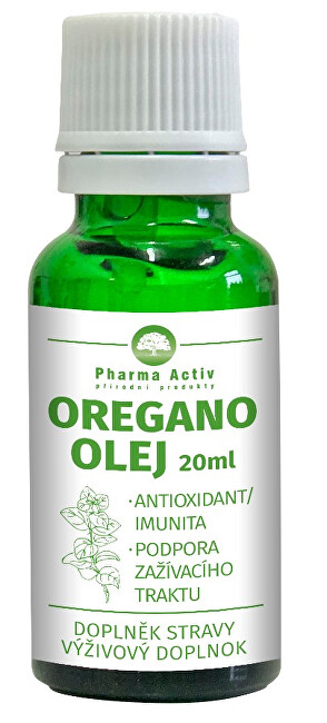Pharma Activ Oregano olej s kvapkadlom 20 ml   Pharma Grade