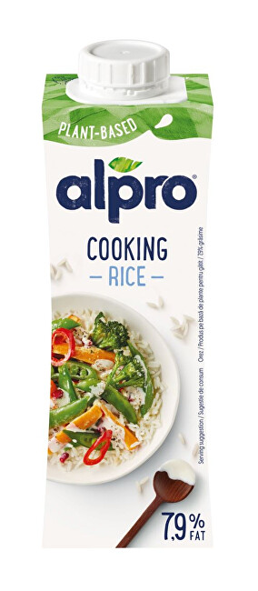 Alpro Ryžová alternatíva smotany na varenie 250 ml