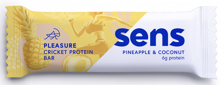 SENS SENS Pleasure Protein tyčinka s cvrčky múkou - Ananás & Kokos 40 g