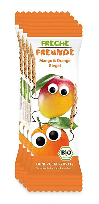 Freche Freunde BIO Ovocná tyčinka - Mango a pomaranč 4 x 23 g
