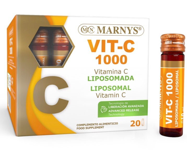 Marnys VIT-C 1000 lipozomálne vitamín C 20 x 10 ml