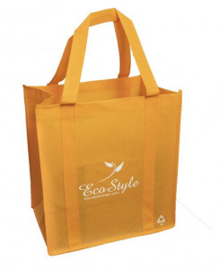 KPPS Ekologická nákupná taška 25l ECO style oranžová