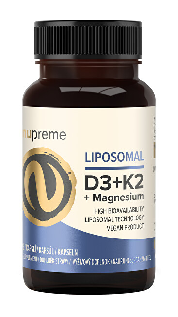 Nupreme Liposomal Vit. D3   K2 30 kapslí