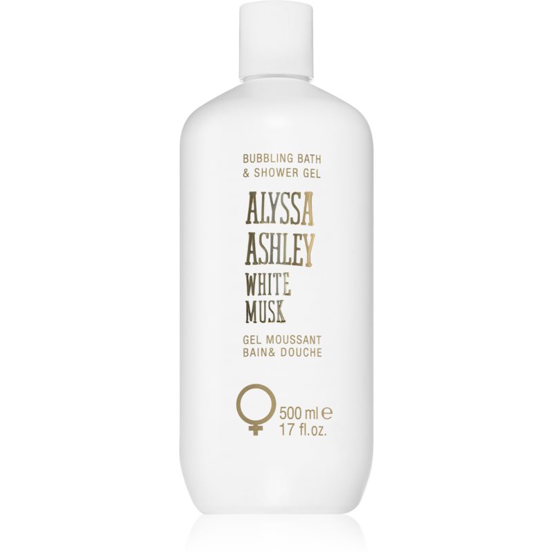 Alyssa Ashley Ashley White Musk sprchový gél pre ženy 500 ml