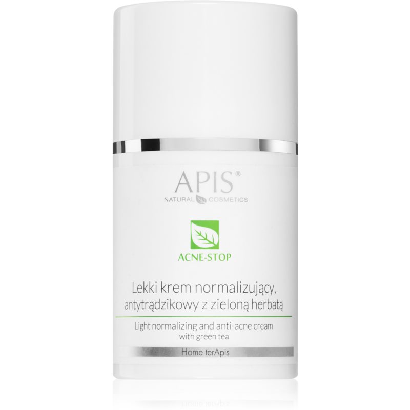 Apis Natural Cosmetics Acne-Stop Home TerApis ľahký krém proti akné regulujúci tvorbu kožného mazu 50 ml