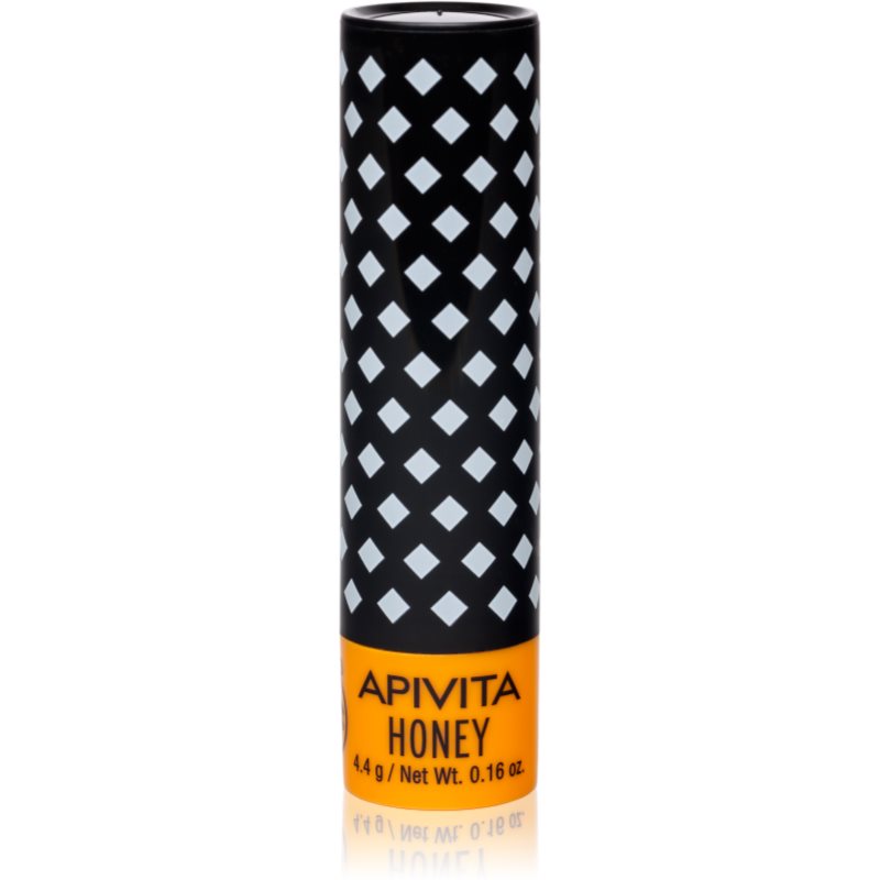 Apivita Lip Care Honey regeneračný balzam na pery (Bio-Eco Product, 100 percent Natural Derived Ingredients) 4,4 g