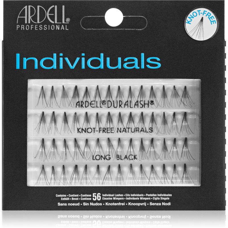 Ardell Individuals trsové nalepovacie mihalnice bez uzlíka Long Black 56 ks