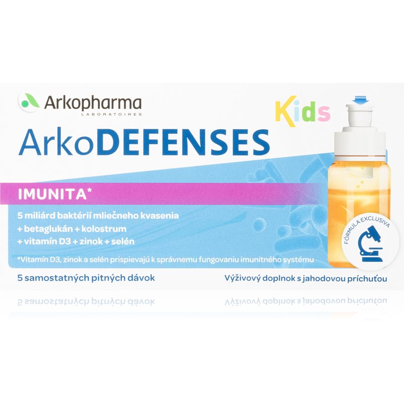 Arkopharma ArkoDefenses Kids prášok pre perorálny roztok na podporu imunitného systému 5 ks