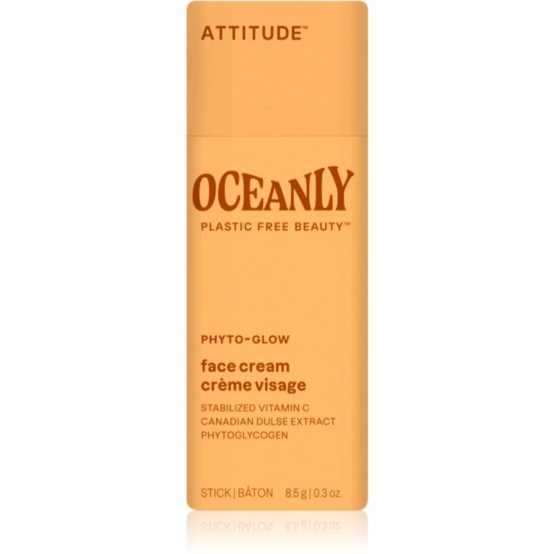 Attitude Oceanly Face Cream rozjasňujúci tuhý krém s vitamínom C 8,5 g
