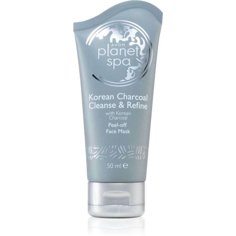 Avon Planet Spa Korean Charcoal Cleanse  Refine zlupovacia pleťová maska s aktívnym uhlím 50 ml