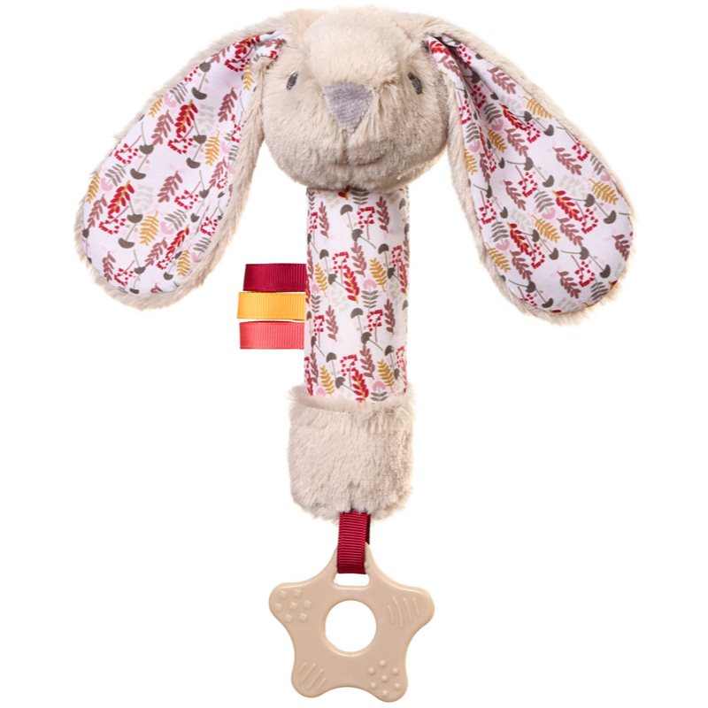 BabyOno Have Fun Squeaky Toy Bunny pískacia hračka pre deti od narodenia 1 ks