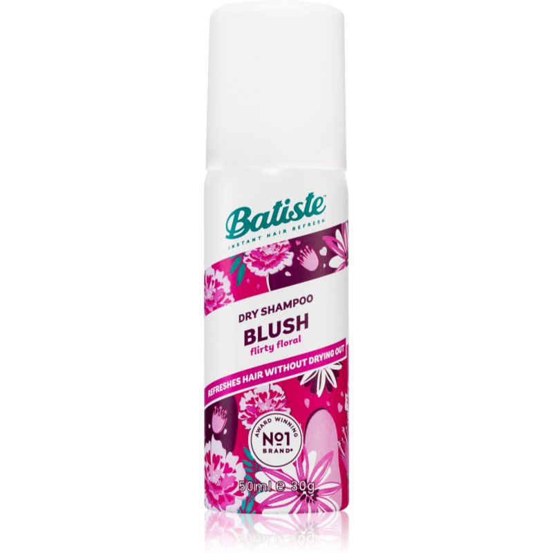 Batiste Blush Flirty Floral suchý šampón cestovné balenie 50 ml