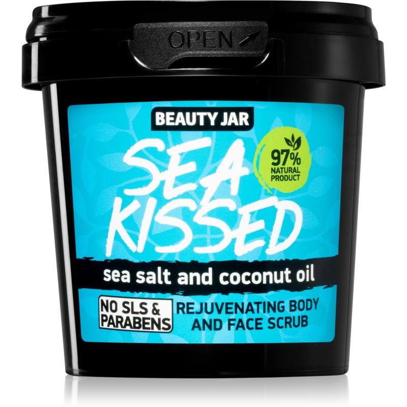 Beauty Jar Sea Kissed peeling na tvár a telo s morskou soľou 200 g
