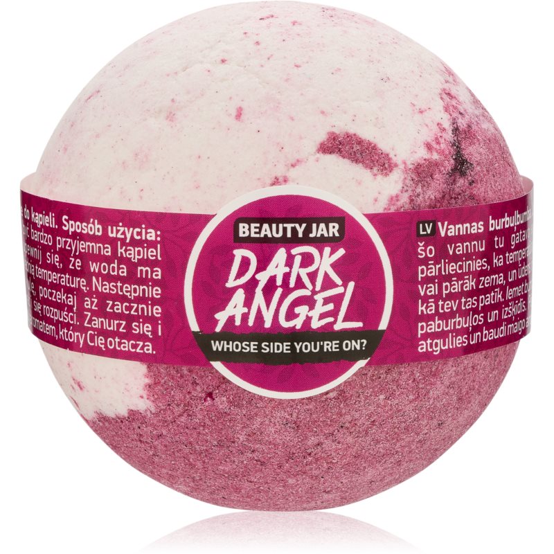 Beauty Jar Dark Angel Whose Side YouRe On šumivá guľa do kúpeľa 150 g