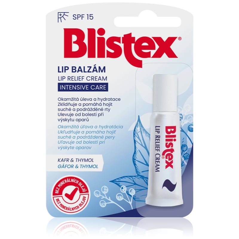 Blistex Lip Relief Cream intenzívny balzam na pery SPF 15 6 ml