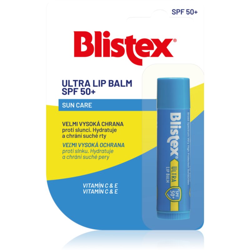 Blistex Ultra SPF 50 hydratačný balzam na pery 4,25 g