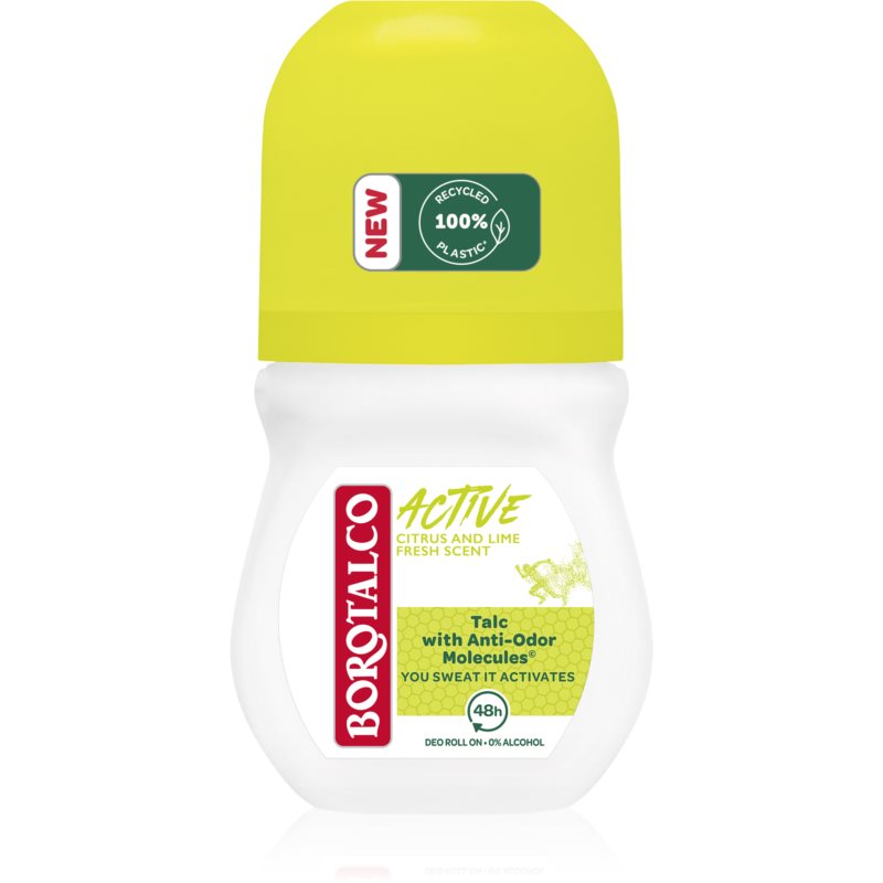 Borotalco Active Citrus  Lime dezodorant roll-on 48h 50 ml