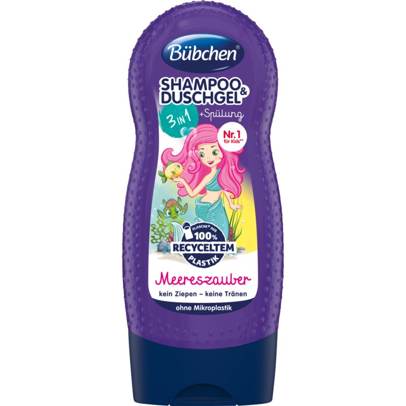 Bübchen Kids Shampoo  Shower Gel  Conditioner šampón, kondicionér a sprchový gél 3 v 1 230 ml