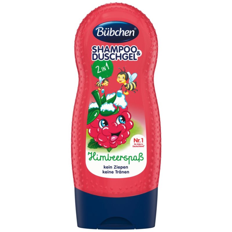 Bübchen Kids Himbeere šampón a sprchový gél 2 v 1 230 ml
