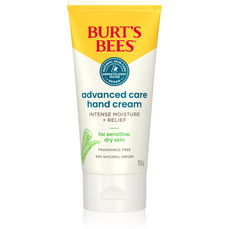 Burt’s Bees Aloe Vera hydratačný krém na ruky pre suchú a citlivú pokožku 70,8 g
