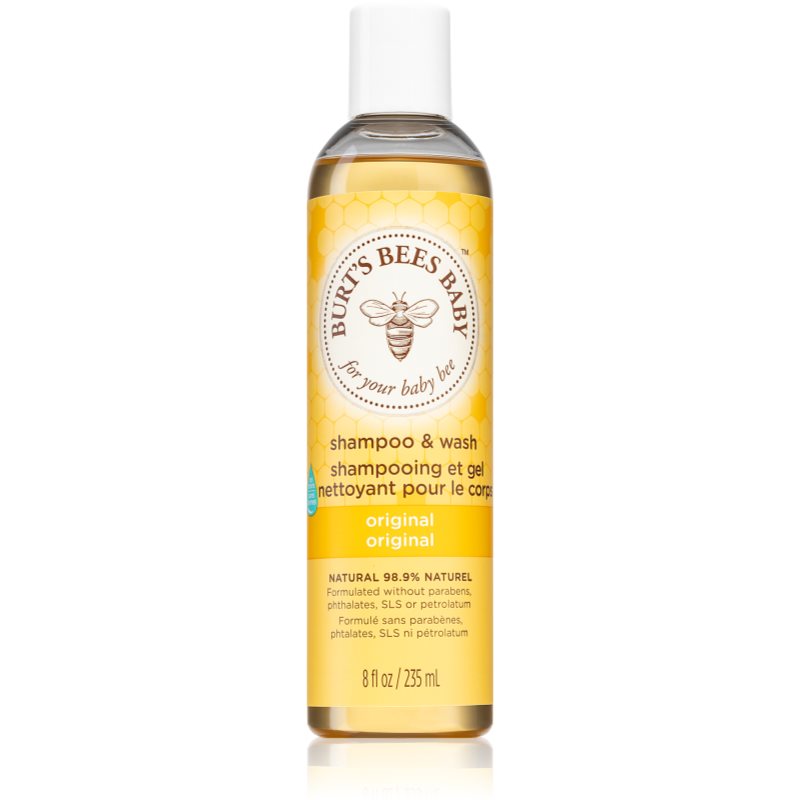 Burt’s Bees Baby Bee šampón a umývací gél 2 v 1 na každodenné použitie 236,5 ml
