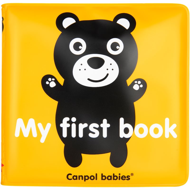 Canpol babies Soft Playbook kontrastná edukatívna knižka s pískadlom 1 ks