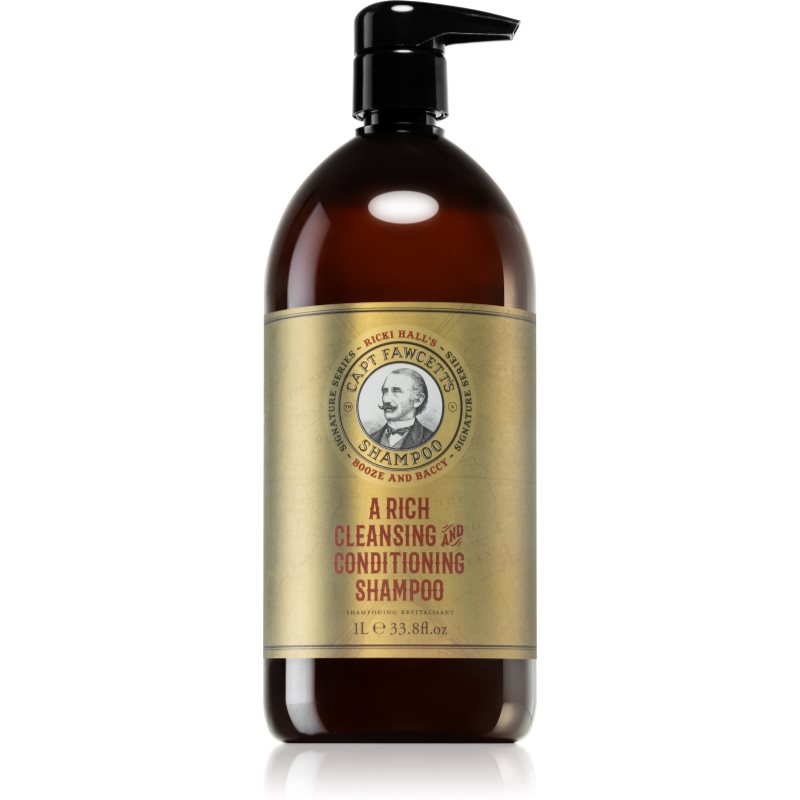 Captain Fawcett Shampoo Ricki Hallss Booze  Baccy čistiaci šampón pre mužov 1000 ml