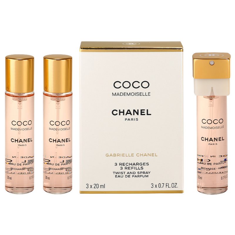 Chanel Coco Mademoiselle parfumovaná voda pre ženy 3x20 ml
