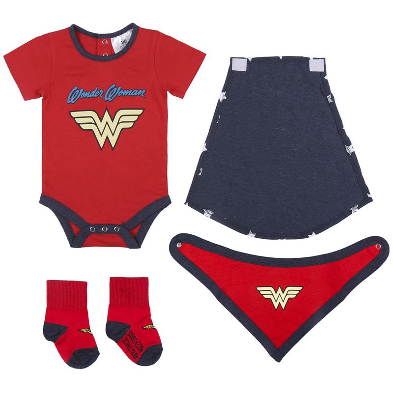 DC Comics Wonder Woman darčeková sada pre bábätká 6-12m