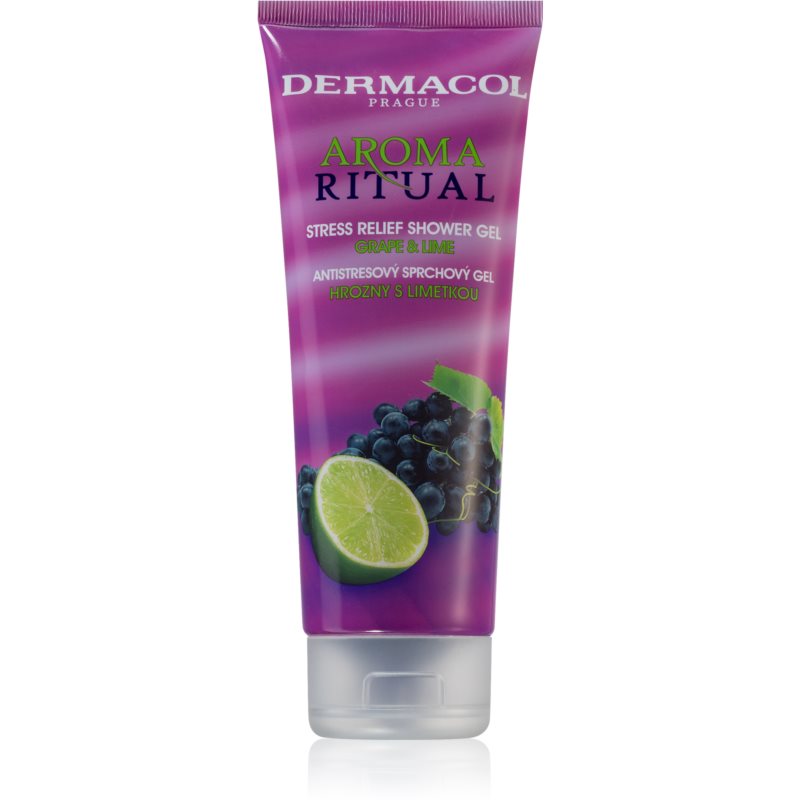 Dermacol Aroma Ritual Grape  Lime antistresový sprchový gél 250 ml