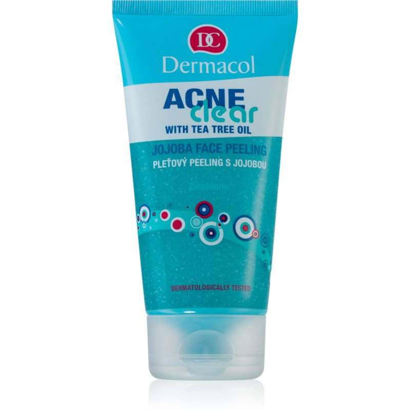 Dermacol Acne Clear čistiaci pleťový peeling pre problematickú pleť 150 ml