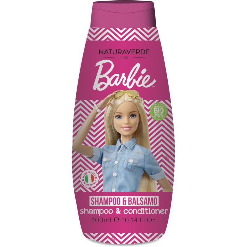 Barbie Shampoo and Conditioner šampón a kondicionér 2 v1 pre deti 300 ml