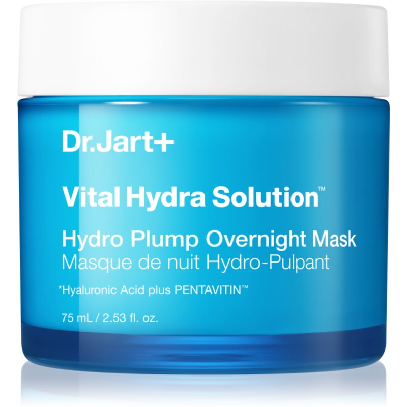 Dr. Jart Vital Hydra Solution™ Hydro Plump Overnight Mask nočná hydratačná maska s kyselinou hyalurónovou 75 ml