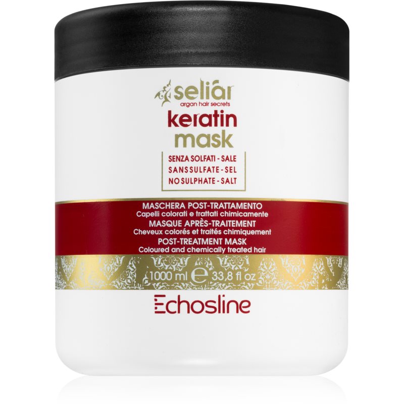 Echosline Seliár Keratin vyživujúca a hydratačná maska na vlasy 1000 ml