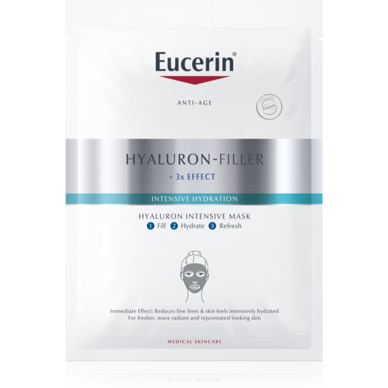 Eucerin Hyaluron-Filler  3x Effect hyalurónová intenzívna maska 1 ks