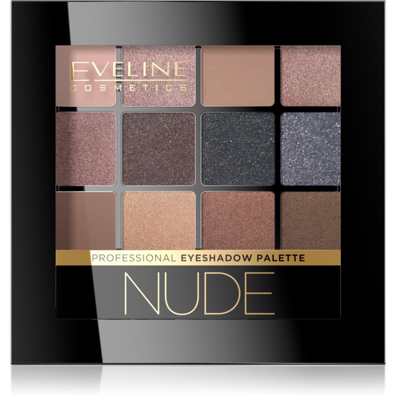 Eveline Cosmetics All in One paletka očných tieňov odtieň Nude 12 g