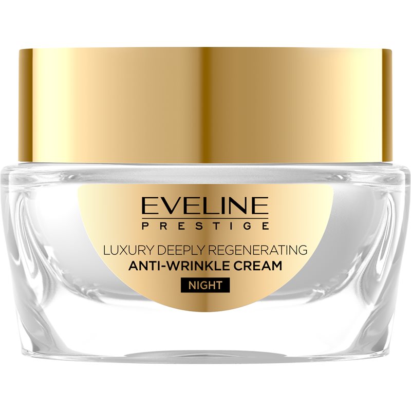 Eveline Cosmetics 24K Snail  Caviar protivráskový nočný krém s extraktom zo slimáka 50 ml