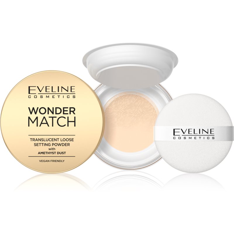 Eveline Cosmetics Wonder Match transparentný fixačný púder 6 g