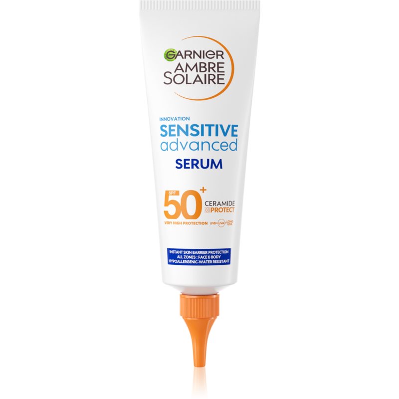 Garnier Ambre Solaire Sensitive Advanced ochranné sérum na telo SPF 50 125 ml