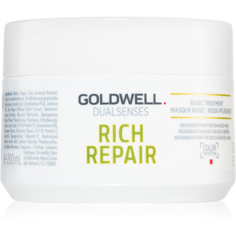 Goldwell Dualsenses Rich Repair maska pre suché a poškodené vlasy 200 ml