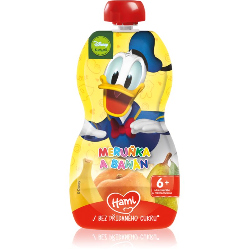 Hami Disney Donald Marhuľa a banán ovocný príkrm 110 g
