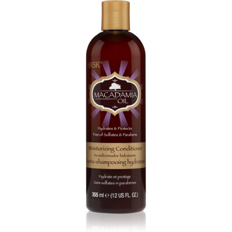 HASK Macadamia Oil hydratačný kondicionér pre suché vlasy 355 ml