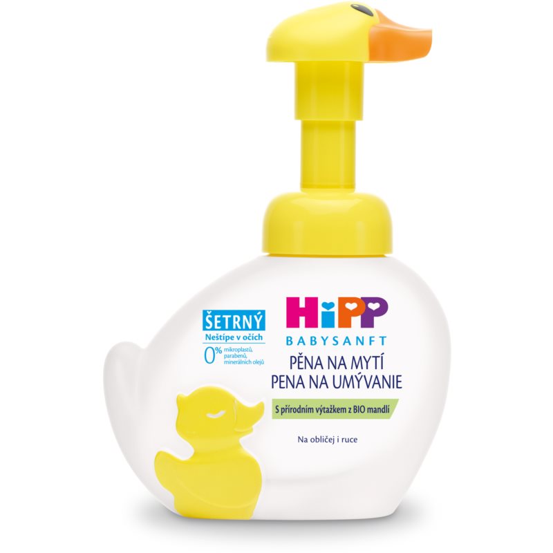 Hipp Babysanft Sensitive umývacia pena pre deti 3 y 250 ml