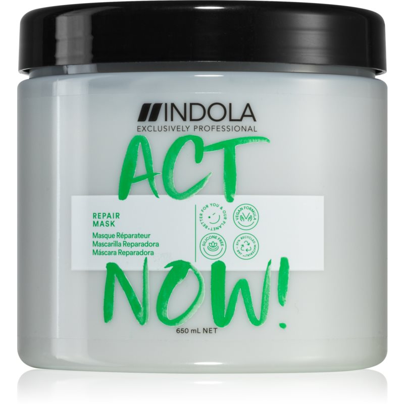 Indola Act Now! Repair hlboko regeneračná maska na vlasy 650 ml