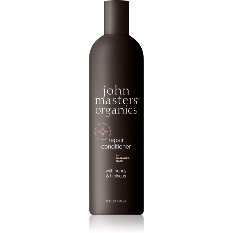 John Masters Organics Honey  Hibiscus Conditioner obnovujúci kondicionér pre poškodené vlasy 473 ml