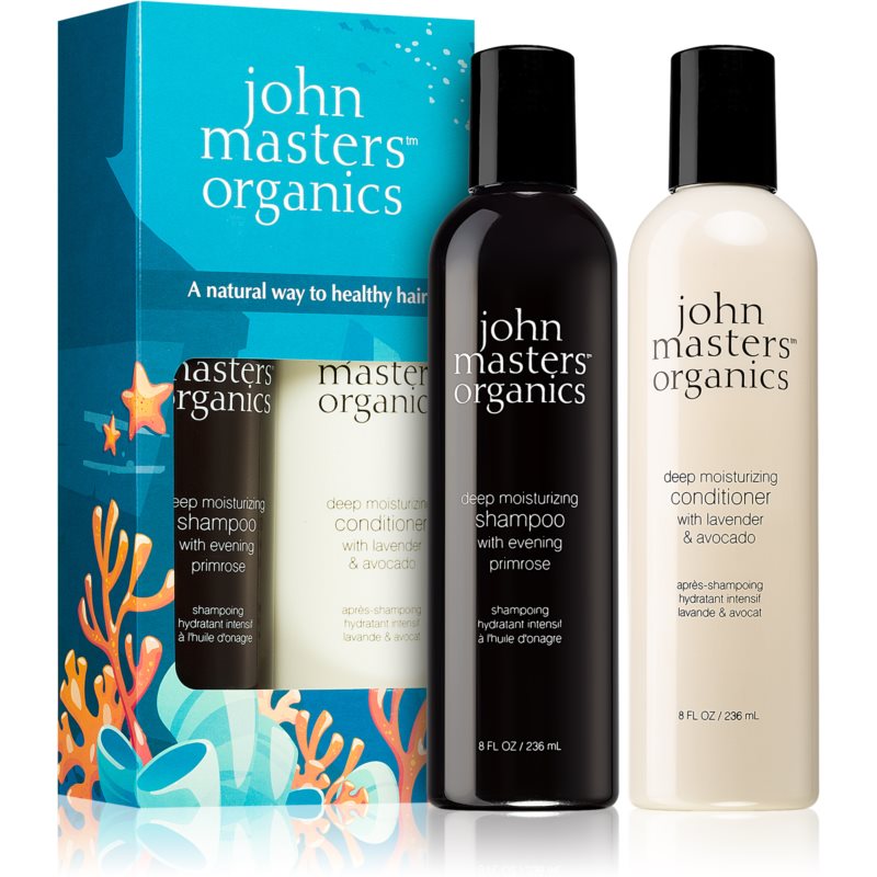 John Masters Organics Dry Hair Set sada (pre suché vlasy)