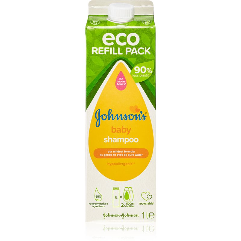 Johnsons® Baby detský šampón náhradná náplň 1000 ml
